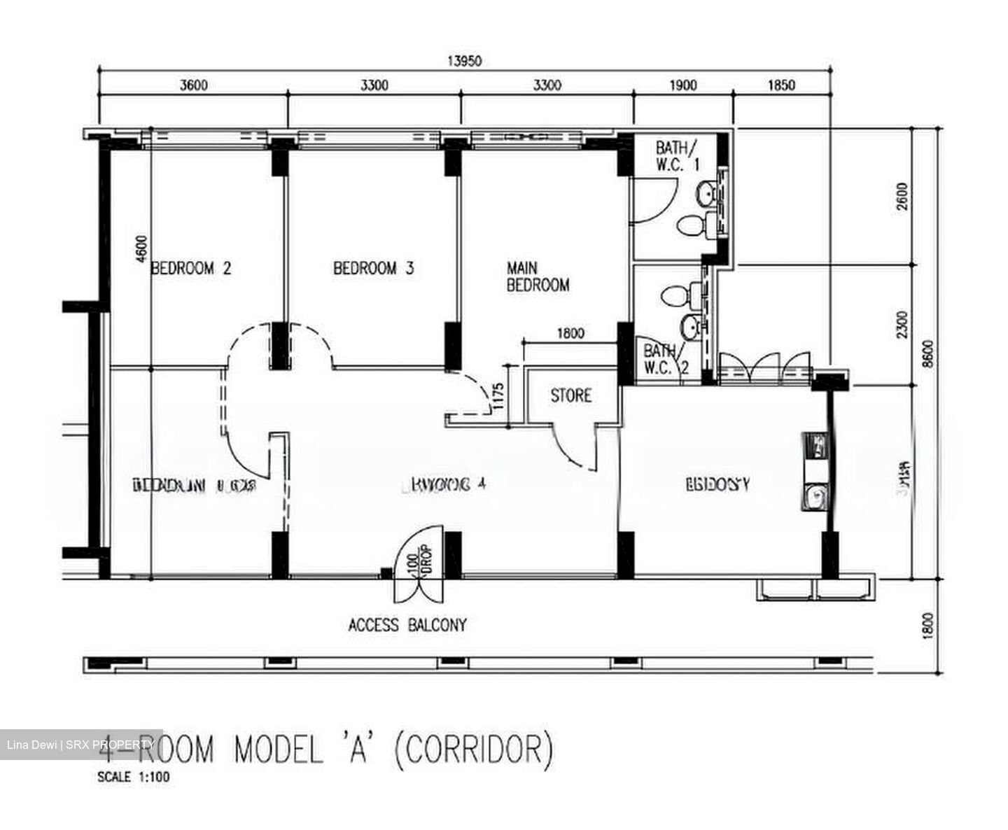 Blk 843 Nanyang Pearl (Jurong West), HDB 4 Rooms #579658431